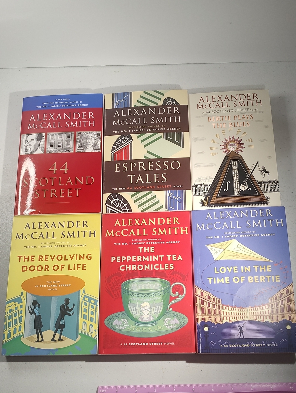 Alexander McCall Smith Lot Of 6 Books In Good Used Condition 44 Scotland Street